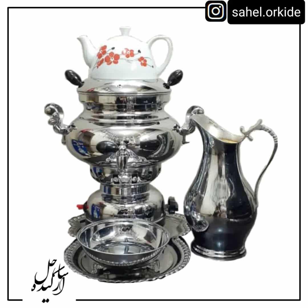 تصویر 1 از سماور آتیلا ۷ لیتری گازی سه کاره مبینا
